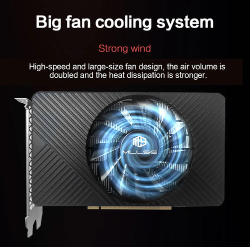 MLLSE GTX 750Ti 4GB Graphics Card GDDR5 128Bit DVI VGA PCI-E 3.0 Geforce GPU Gtx 750 8gb Gaming Video Card Placa De Video